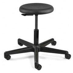 Bevco - Swivel & Adjustable Stools Type: Adjustable Backless Stool Base Type: Nylon - Exact Tool & Supply