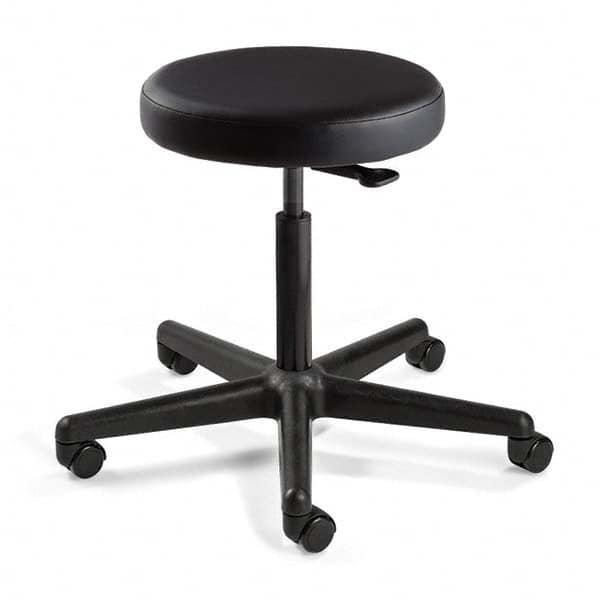 Bevco - Swivel & Adjustable Stools Type: Adjustable Backless Stool Base Type: Nylon - Exact Tool & Supply