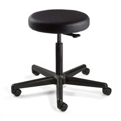 Bevco - Swivel & Adjustable Stools Type: Adjustable Backless Stool Base Type: Nylon - Exact Tool & Supply