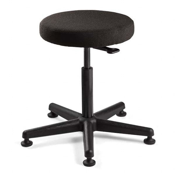 Bevco - Swivel & Adjustable Stools Type: Adjustable Backless Stool Base Type: Nylon - Exact Tool & Supply
