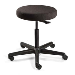 Bevco - Swivel & Adjustable Stools Type: Adjustable Backless Stool Base Type: Nylon - Exact Tool & Supply