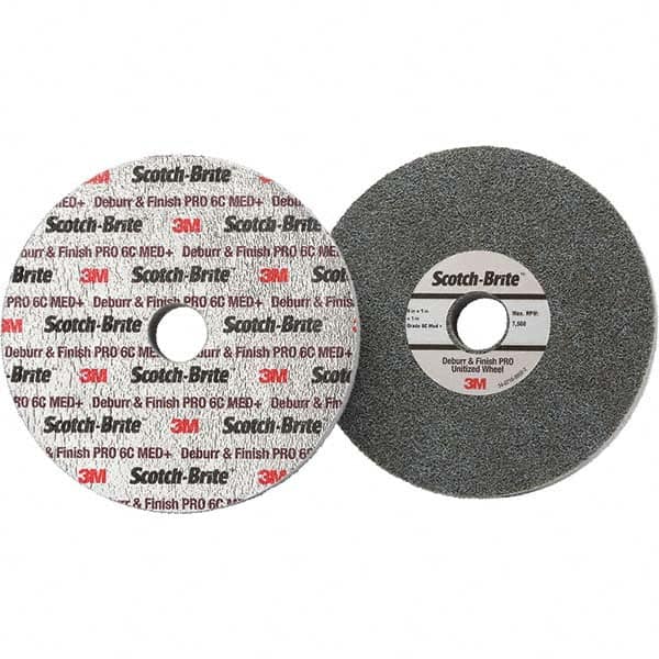 3M - Deburring Wheels Wheel Type: Unitized Wheel Diameter (Inch): 3 - Exact Tool & Supply