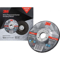 3M - Depressed-Center Wheels Wheel Diameter (Inch): 4-1/2 Wheel Thickness (Decimal Inch): 0.2500 - Exact Tool & Supply