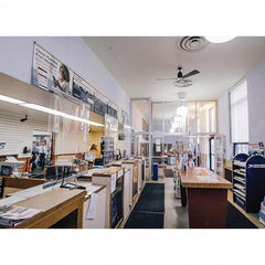 Goff's Enterprises - 84" x 61" Partition & Panel System-Social Distancing Barrier - Exact Tool & Supply