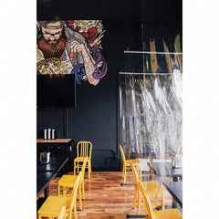 Goff's Enterprises - 84" x 54" Partition & Panel System-Social Distancing Barrier - Exact Tool & Supply