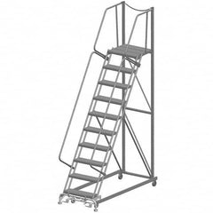 Ballymore - Rolling & Wall Mounted Ladders & Platforms Type: Rolling Warehouse Ladder Style: Rolling Safety Ladder - Exact Tool & Supply