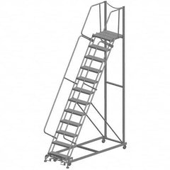 Ballymore - Rolling & Wall Mounted Ladders & Platforms Type: Rolling Warehouse Ladder Style: Rolling Safety Ladder - Exact Tool & Supply