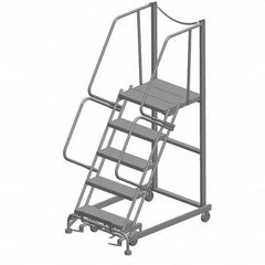 Ballymore - Rolling & Wall Mounted Ladders & Platforms Type: Rolling Warehouse Ladder Style: Rolling Safety Ladder - Exact Tool & Supply