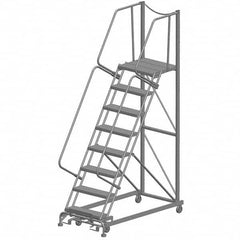 Ballymore - Rolling & Wall Mounted Ladders & Platforms Type: Rolling Warehouse Ladder Style: Rolling Safety Ladder - Exact Tool & Supply