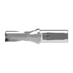 Indexable Insert Drills; Drill Style: KUBT; Drill Diameter (Decimal Inch): 1.4567; Drill Diameter (mm): 37.00; Maximum Drill Depth (mm): 74.00; Shank Type: Weldon; Shank Diameter (mm): 32.00; Drill Diameter Range (Decimal Inch): 1.3000 to 1.5000; Cutting