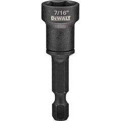 DeWALT - Power & Impact Screwdriver Bits & Holders Bit Type: Magnetic Nut Driver Hex Size (Inch): 7/16 - Exact Tool & Supply