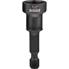 DeWALT - Power & Impact Screwdriver Bits & Holders Bit Type: Magnetic Nut Driver Hex Size (Inch): 1/2 - Exact Tool & Supply
