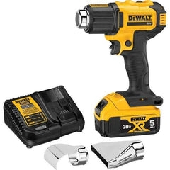 DeWALT - Heat Guns & Blowers Type: Heat Gun Heat Setting (Deg F): 550-990 - Exact Tool & Supply