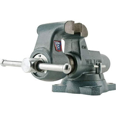 Wilton - Bench Vises Jaw Width (Inch): 6 Jaw Opening Capacity (Inch): 10 - Exact Tool & Supply
