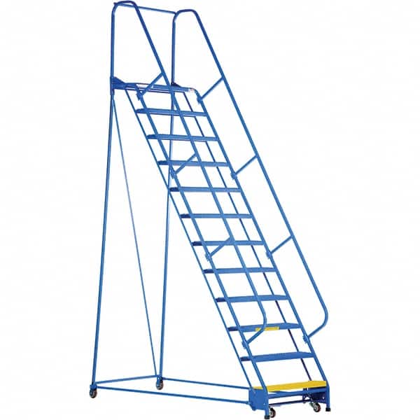 Vestil - 156" High 350 Lb Capacity 12 Step Ladder - Exact Tool & Supply