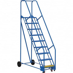 Vestil - 120" High 350 Lb Capacity 9 Step Ladder - Exact Tool & Supply