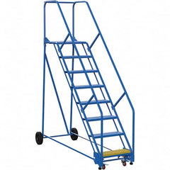 Vestil - 110" High 350 Lb Capacity 8 Step Ladder - Exact Tool & Supply