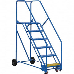 Vestil - 90" High 350 Lb Capacity 6 Step Ladder - Exact Tool & Supply