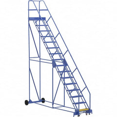 Vestil - 196" High 350 Lb Capacity 16 Step Ladder - Exact Tool & Supply