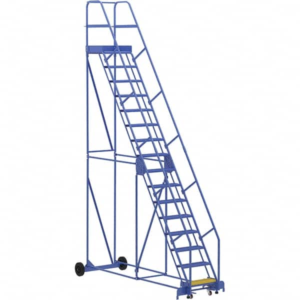 Vestil - 196" High 350 Lb Capacity 16 Step Ladder - Exact Tool & Supply