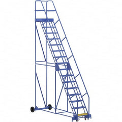 Vestil - 196" High 350 Lb Capacity 16 Step Ladder - Exact Tool & Supply