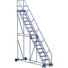 Vestil - 196" High 350 Lb Capacity 16 Step Ladder - Exact Tool & Supply