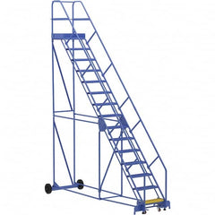 Vestil - 186" High 350 Lb Capacity 15 Step Ladder - Exact Tool & Supply