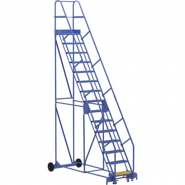 Vestil - 186" High 350 Lb Capacity 15 Step Ladder - Exact Tool & Supply