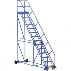 Vestil - 176" High 350 Lb Capacity 14 Step Ladder - Exact Tool & Supply