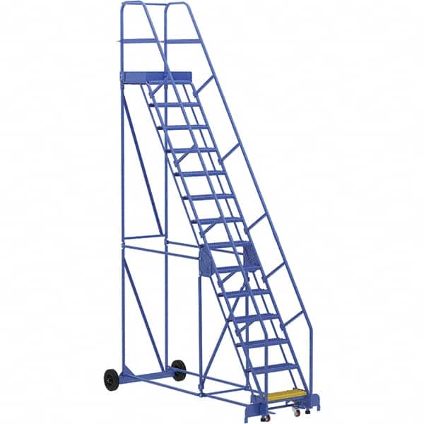 Vestil - 176" High 350 Lb Capacity 14 Step Ladder - Exact Tool & Supply