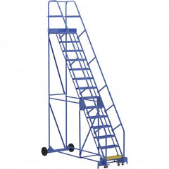 Vestil - 176" High 350 Lb Capacity 14 Step Ladder - Exact Tool & Supply