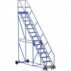 Vestil - 176" High 350 Lb Capacity 14 Step Ladder - Exact Tool & Supply