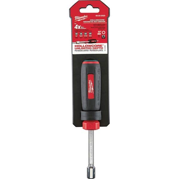 Milwaukee Tool - Nutdrivers Tool Type: Magnetic Tip Nutdriver System of Measurement: Inch - Exact Tool & Supply