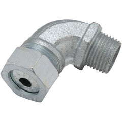 Hubbell-Raco - 0.5 to 0.425" Liquidtight Elbow Strain Relief Cord Grip - Exact Tool & Supply