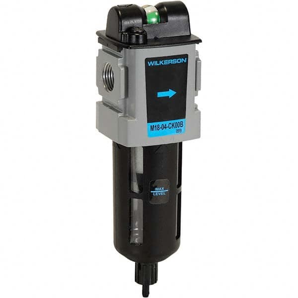 Wilkerson - Coalescing Filters Port Size: 3/8 Maximum Working Pressure (psi): 150 - Exact Tool & Supply