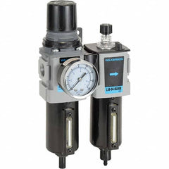 Wilkerson - Filter, Regulator & Lubricator (FRL) Units Configuration: 2 Pc. Filter/Regulator-Lubricator Body Type: Compact - Exact Tool & Supply