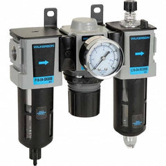 Wilkerson - Filter, Regulator & Lubricator (FRL) Units Configuration: 3 Pc. Filter-Regulator-Lubricator Body Type: Compact - Exact Tool & Supply