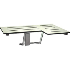 ASI-American Specialties, Inc. - Washroom Partition Hardware & Accessories Type: Folding Shower Seat Material: Phenolic - Exact Tool & Supply