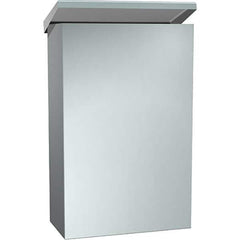 ASI-American Specialties, Inc. - Feminine Hygiene Product Receptacles Material: Stainless Steel Color: Silver - Exact Tool & Supply
