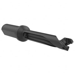 Allied Machine and Engineering - 0.5512" to 0.5905" Diam 7xD 4-9/64" Max Depth Straight Flute Spade Drill - Exact Tool & Supply