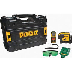 DeWALT - Level Kits Level Kit Type: 3 Spot Laser & Laser Distance Measurer Kit Maximum Measuring Range (Feet): 100 - Exact Tool & Supply