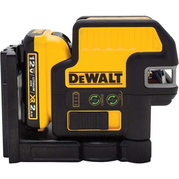 DeWALT - Laser Levels Level Type: Cross Line Level Maximum Measuring Range (Feet): 150 - Exact Tool & Supply