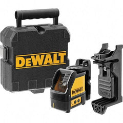 DeWALT - Laser Levels Level Type: Cross Line Level Maximum Measuring Range (Feet): 65 - Exact Tool & Supply