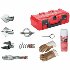 Rothenberger - Drain Cleaning Machine Cutters & Accessories Type: Tool Kit for Drain Cleaner For Use With Machines: Rothenberger R600 Drain Cleaner - Exact Tool & Supply