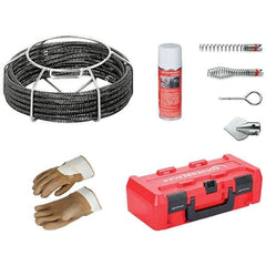 Rothenberger - Drain Cleaning Machine Cutters & Accessories Type: Tool Kit for Drain Cleaner For Use With Machines: Rothenberger R600 Drain Cleaner - Exact Tool & Supply