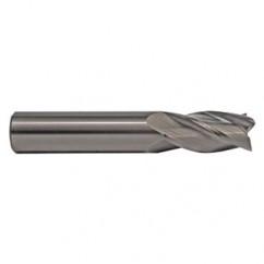 3.5mm TuffCut GP N.C. Tolerance 4 Fl Center Cutting End Mill - Exact Tool & Supply