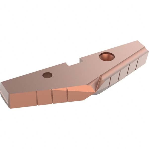 Allied Machine and Engineering - 41mm Diam 132° Seat Size 3 Spade Drill Insert - Exact Tool & Supply