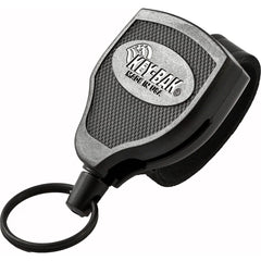 Key-Bak - Key Control; Type: Retractable Key Chain ; Number of Keys: 15 ; Color: Black ; Width (Inch): 1 - Exact Tool & Supply
