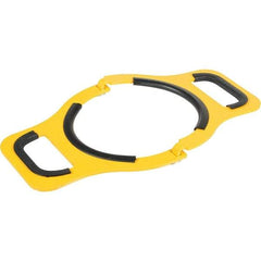 Vestil - 20.37" Wide x 1-1/2" High, Gas Cylinder Lifter - Holds 1 Cylinder, Fits 9" Diameter Cylinders - Exact Tool & Supply
