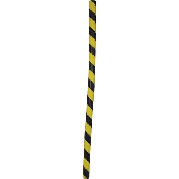 Vestil - 36" Long, Foam Edge Guard - Yellow/Black - Exact Tool & Supply